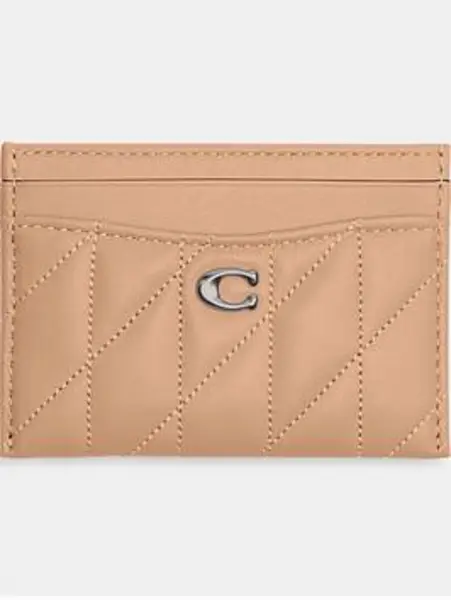 Coach Quilted Pillow Leather Essential Card Case