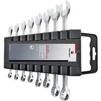 TOOLCRAFT 820901 Crowfoot wrench set 8 Piece 8 - 19 mm