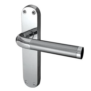 Jedo Twin Finish Polished Latch Type Door Handles