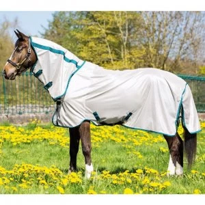 Mio Fly Rug - Bronze/Turq EXC