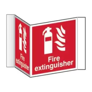 Fire Extinguisher (Projection Sign) - RPVC (200mm Face)