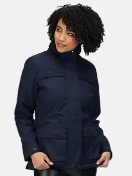 Regatta Linnette Jacket - Navy, Size 16, Women