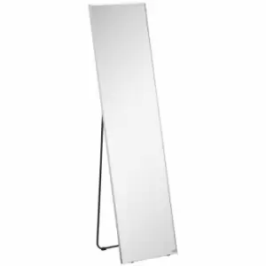 HOMCOM Full Length Mirror 160 X 40 Cm Black Frame