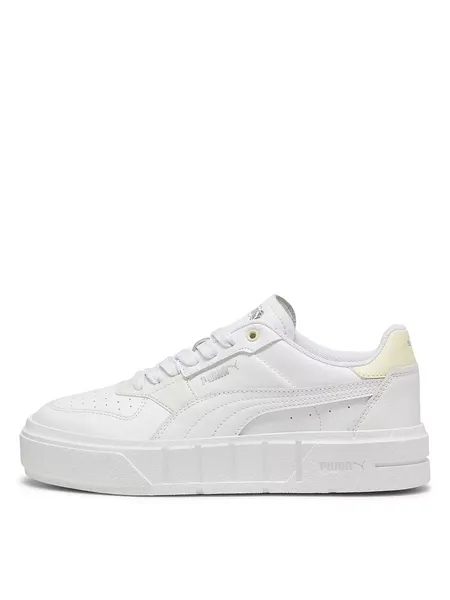 Puma Womens Cali Court Leather Trainers 27131701250 Size 5 (38) - White