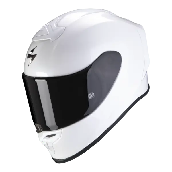 Scorpion Exo-R1 Evo Air Solid Pearl White Full Face Helmet L