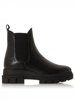 Dune Black Leather 'Provense' Chelsea Boots - 3