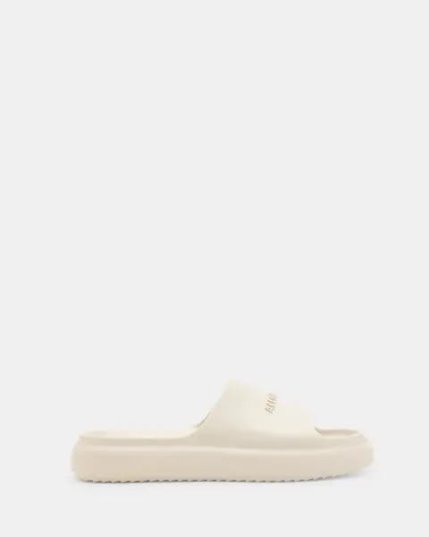 AllSaints Dune Slip On Logo Sliders