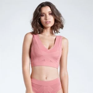 Firetrap Firetrap Blackseal Bandage Bikini Top - Blush