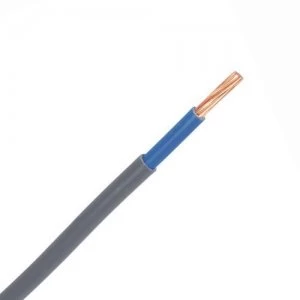 Zexum Grey 1.5mm 16A Blue Meter Tails 6181Y Round PVC/PVC Harmonised Cable - 100 Meter