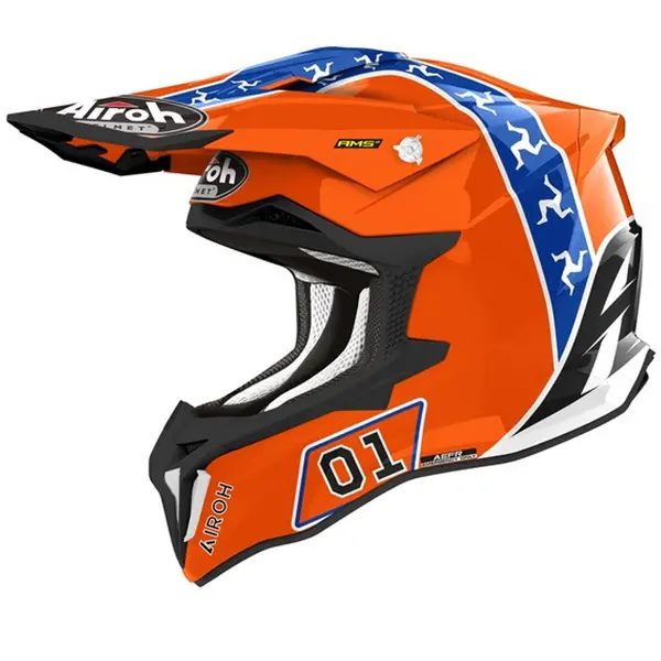 Airoh Strycker Hazzard Gloss Offroad Helmet S