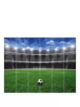 Walltastic Football Crazy Wall Mural - wilko