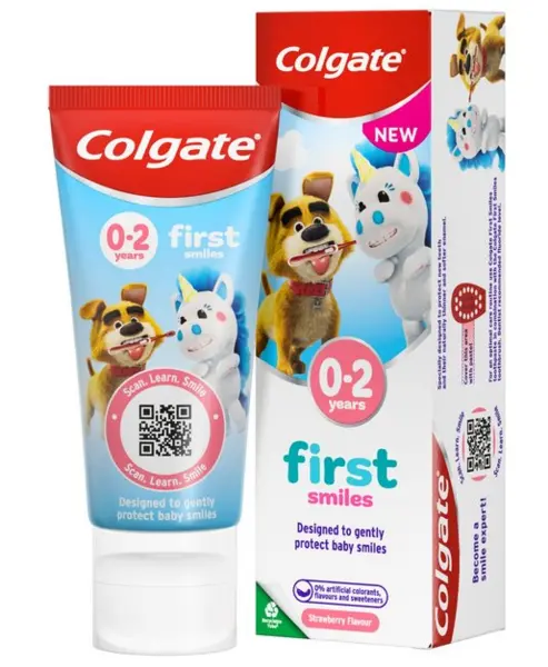 Colgate Kids Natural Fruit Baby Toothpaste 50ml