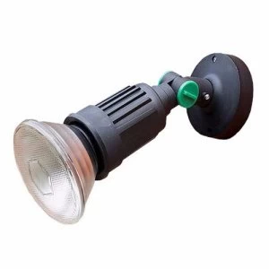 KnightsBridge Garden Outdoor PAR38 ES E27 Wall Mounted Light - Single