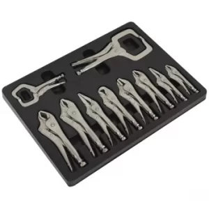 Sealey AK6800 Locking Pliers Set 10pc