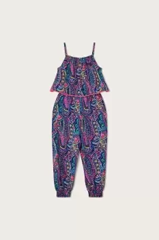 Paisley Print Jumpsuit