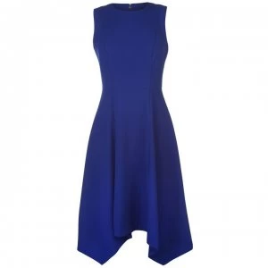 DKNY High Neck Chief Dress Ladies - Marine