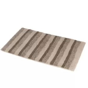 Milton Stripe Bath Mat Natural - Natural