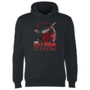 Avengers Falcon Hoodie - Black - XXL