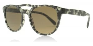 Prada PR13TS Sunglasses Matte Grey Havana VH38C1 54mm