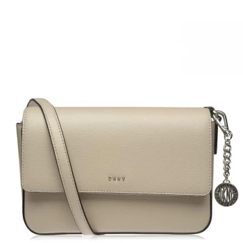 DKNY Sutton Medium Flap Crossbody Bag - Fog