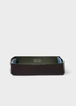 Paul Smith Leather Colour Block Medium Tray