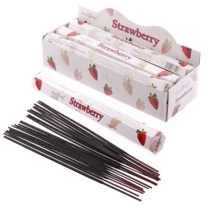 Strawberry (Pack Of 6) Stamford Hex Incense Sticks