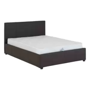 Seconique Prado Plus 4'6" Bed - Brown Pu