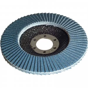 Faithfull Zirconium Abrasive Flap Disc 100mm Coarse