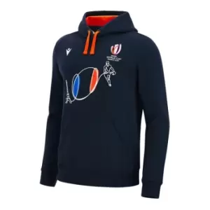 Macron Rugby World Cup Hoodie Juniors - Blue