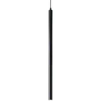 Ideal Lux Lighting - Ideal Lux Ultrathin - LED 1 Light Slim Ceiling Pendant Black