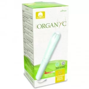 Organyc Tampons Applicator Regular 100% cotton 16pcs (GOTS certified)