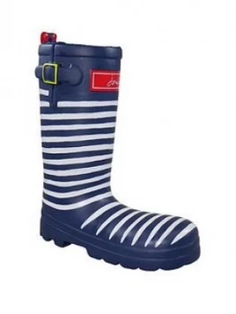 Joules Joules Stripey Print Wellington Boot Dog Toy