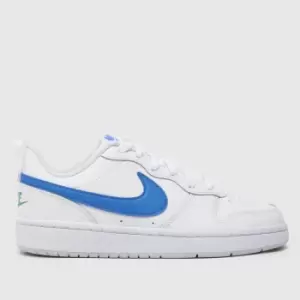 Nike White Court Borough Low 2 Youth Trainers