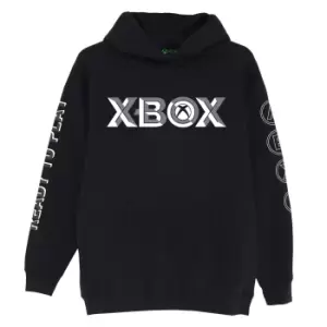 Xbox Girls Ready To Play Pullover Hoodie (7-8 Years) (Black)