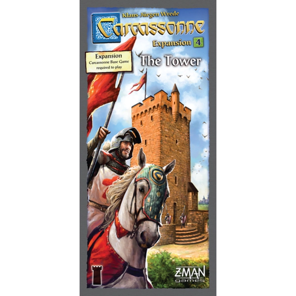 Carcassonne The Tower 4th 0Expansion English 2017 Edition Board Game