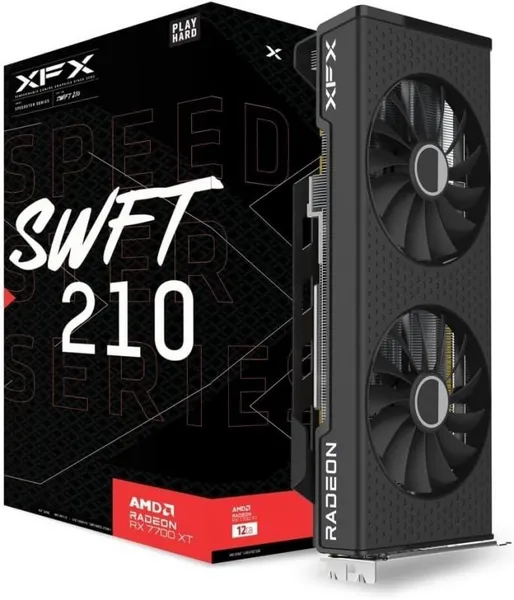 XFX AMD Radeon RX 7700 XT Graphics Cards RX-77TSWFTFP