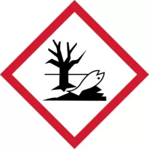 GHS Environmentally Damaging Symbol Label - Single - 100 x 100mm