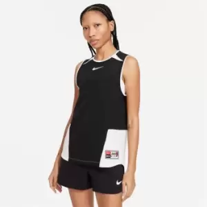 Nike FC DriFit Sleeveless Football Top Womens - Black