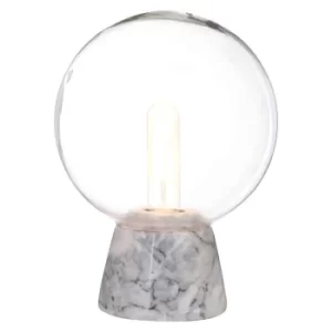 Interiors by PH Lamonte Globe Lamp, Grey