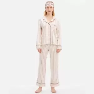 Calvin Klein Striped Satin Pyjama Set - XL