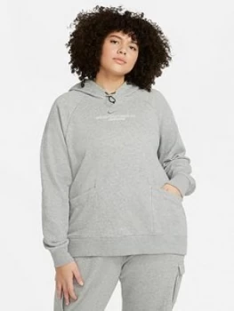 Nike Nsw Swoosh Oth Hoody, Dark Grey Heather Size M Women