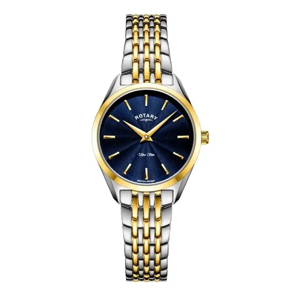 Rotary LB08011/05 Ultra Slim Two Tone Bracelet Watch - W64166