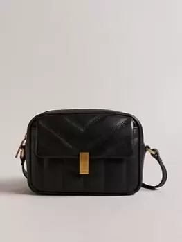 Ted Baker AYALILY Quilted Camera Bag, Black, Women