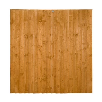 6ft High Featheredge Heavy Duty Fence Panel - Pressure Treated