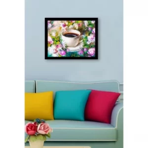 SC1198 Multicolor Decorative Framed MDF Painting