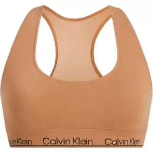 Calvin Klein Modern Seamless Racerback Bralette - Brown