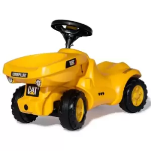 Rolly Toys Caterpillar Ride On Mini Tractor and Tipping Dumper, Yellow