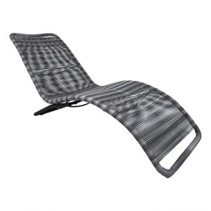 Charles Bentley Zanzibar Sun Lounger Grey