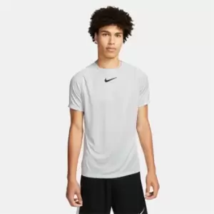 Nike Dri-FIT Academy Mens Short-Sleeve Soccer Top - Grey