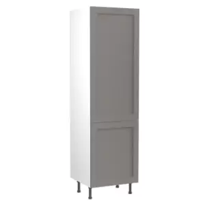 KitchenKIT Shaker 60cm Tall Unit - Matt Dust Grey